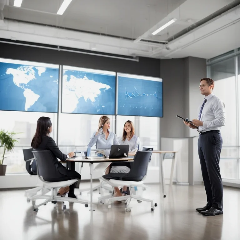 Imagen de sesión de coaching en acción